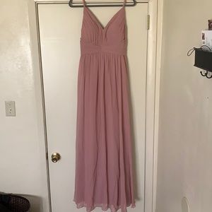 NWT Azazie Bridesmaid Dress Dusty Rose